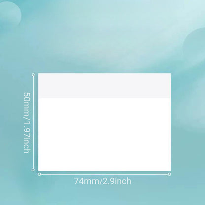 Przezroczystye Karteczki Samoprzylepne