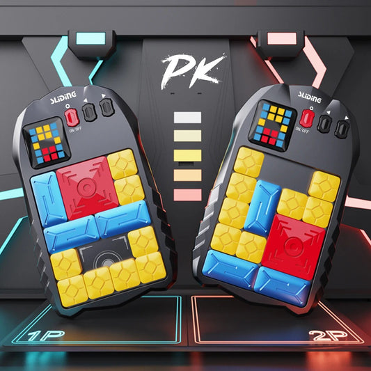 Gra Logiczna z Przesuwanymi Klockami