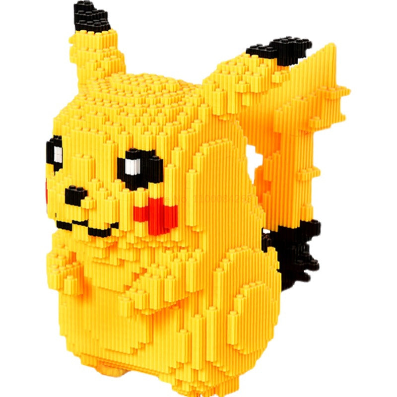 Pikachu z Mikro Klocków