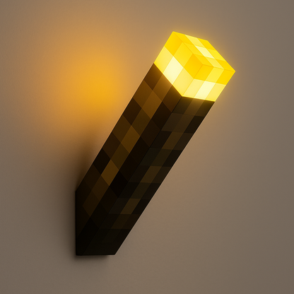 Lampa LED Minecraft
