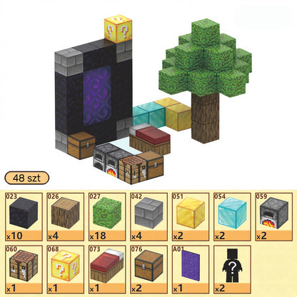 Klocki Magnetyczne Nether