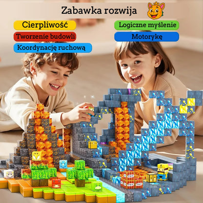 Klocki Magnetyczne Domki