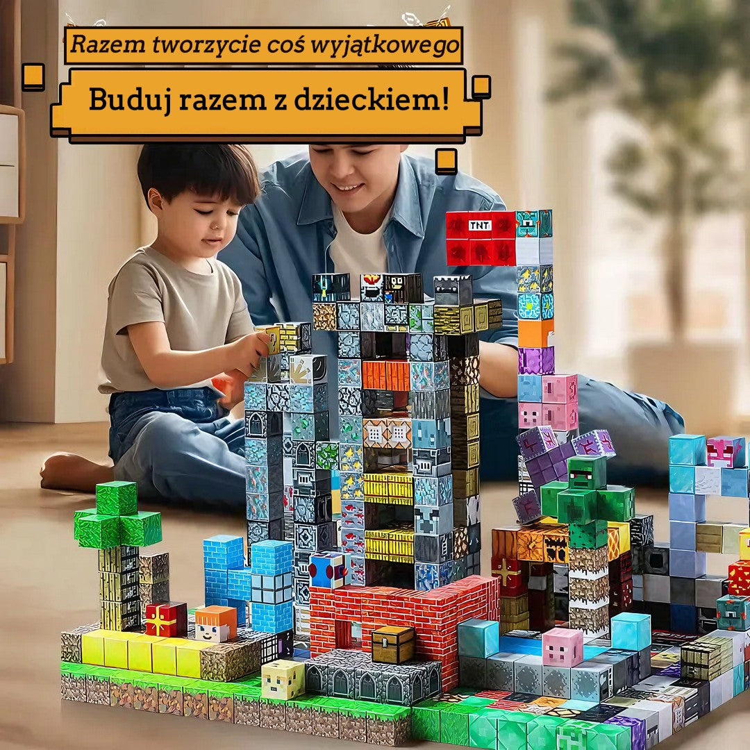 Klocki Magnetyczne Domki