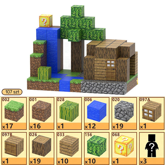 Klocki Magnetyczne Domki