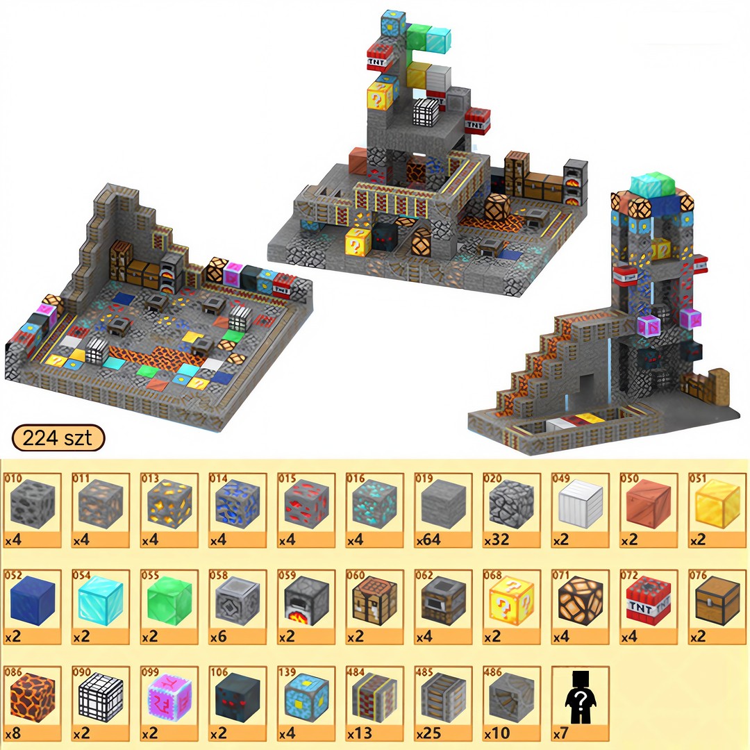 Klocki Magnetyczne Podziemia