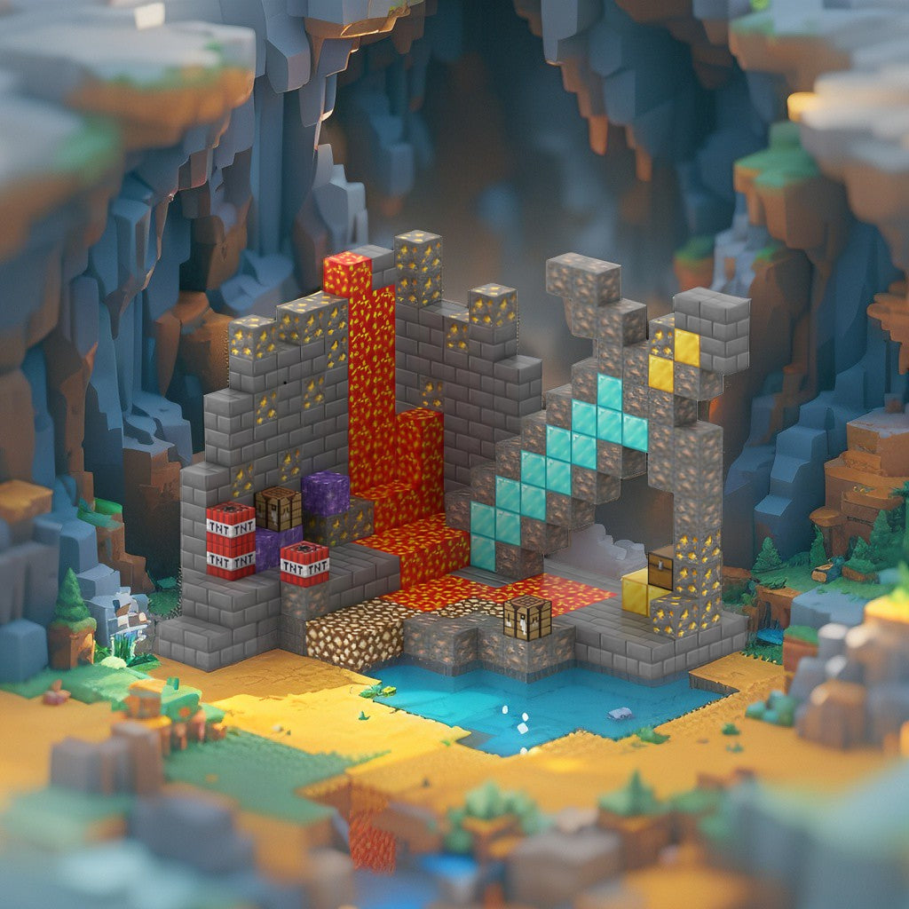 Klocki Magnetyczne Podziemia