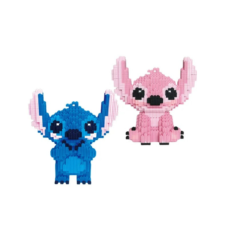 Stitch z mikroklocków